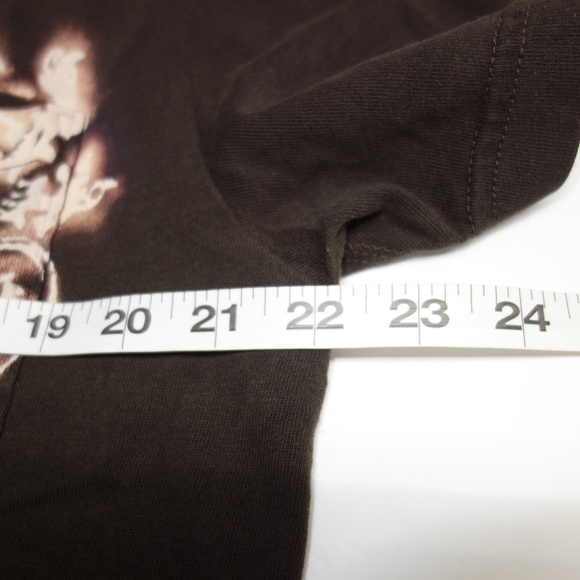 Gap Brown Bleached Cotton Pocket Polo Men's Large - Picture 7 of 8